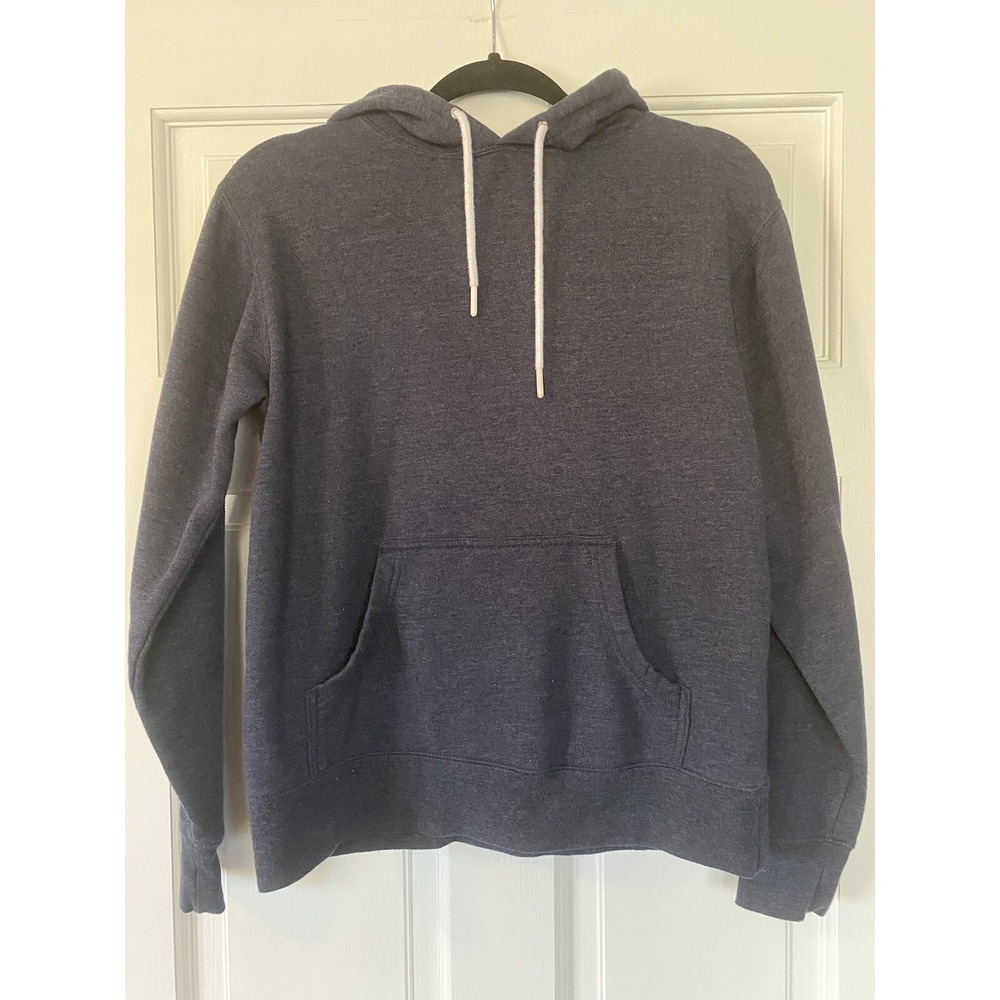 Standard‎ Supply Woman's Hoodie SZ SML Pullover Drawstring Blue Front Pocket